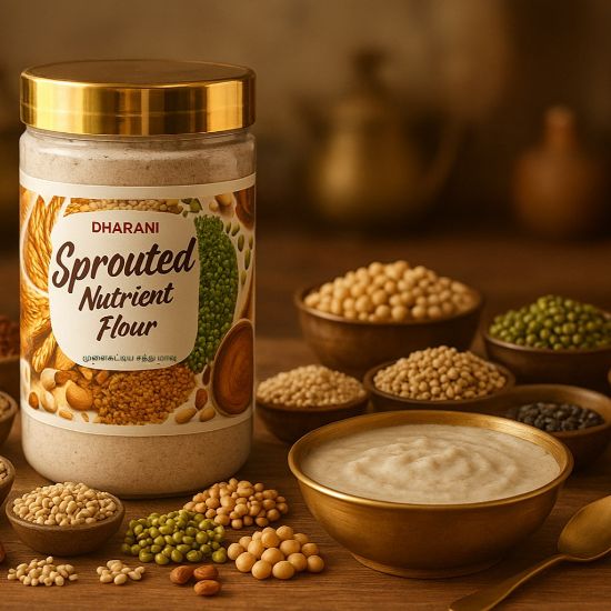 Picture of Sprouted Nutrient Flour250gm (முளைக்கட்டிய சத்துமாவு 250gm)