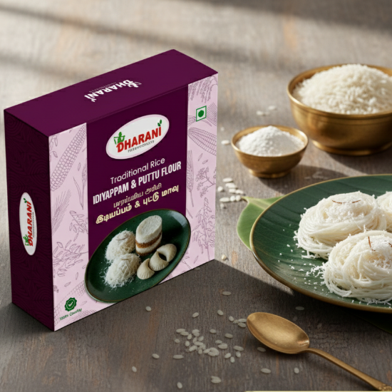 Picture of White Rice Idiyappam Flour500gm (வெள்ளை அரிசி இடியப்ப மாவு 500gm )