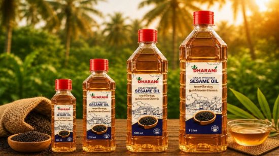 Picture of nallaennai 1 Ltr ( oraganic sesame oil )