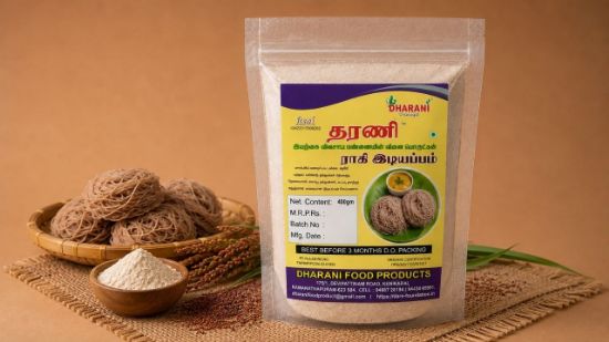 Picture of Ragi Idiyappam Flour  (கேழ்வரகு இடியப்ப மாவு)
