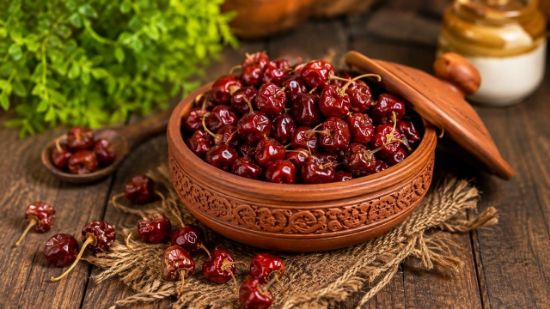 Picture of Round Red Chilli  (குண்டு மிளகாய்)
